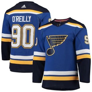 Herren St. Louis Blues Eishockey Trikot Ryan O’Reilly 90 Blau Authentic